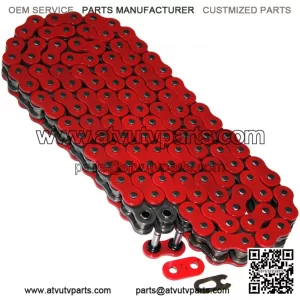 O-Ring Drive Chain for Honda TRX450R 2004 2005 2006 2007 2008 Red