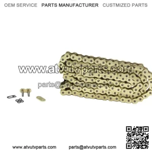 Gold 520 Chain O-Ring Drive Chain Yamaha for YFZ450R YFZ 450 RSE Raptor 700