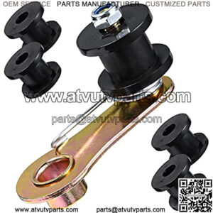 Chain Tensioner,Heavy Duty Chain Roller Tensioner with Spring and 4 Rollers Compatible with 110cc 125cc 140cc Dirt Pit Mini Bike, ATV and Motorcycle (4 Replacement Wheels)