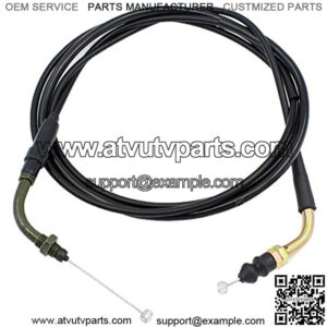 Throttle Gas Cable for GY6 50cc 80cc 90cc 110cc 125cc 150cc - 250cc 139QMB 1P39QMB 152QMI 157QMJ Chinese Scooter Motorcycle ATV Quad Go Kart Moped Pit Dirt Bike Baja TaoTao Jonway Lifan