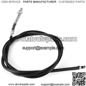 75.6" Rear Brake Cable, Universal Rear Drum Brake Cable Fit for GY6 Chinese Scooter Mopeds 50cc 125cc 150cc 250cc Mini Bike ATV Scooter Dirt Bike