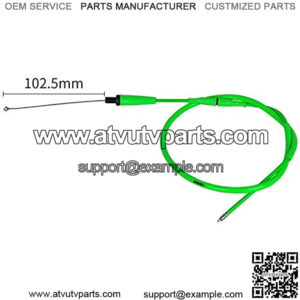 Replacement Throttle Cable Motorcycle Throttle Cable 110cm Adjustable Throttle Cable 100cm For NC engine YAMAHA HONDA SUZUKI SSR APOLLO Mini Bike Pit Bike Motorcross (green)
