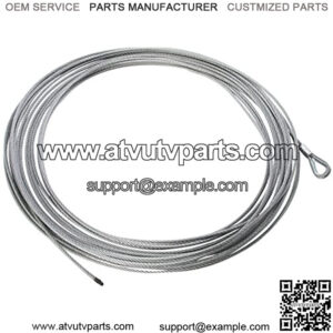 ATV-CBL-2K Winch Cable, Silver