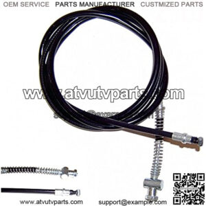 OEM REAR DRUM BRAKE CABLE 200CM 78.7" GY6 CHINESE SCOOTER MOPED ATV 4 STROKE TAOTAO JONWAY JMSTAR ROKETA SUNL VENTO VIP TANK KAZUMA JCL PEACE BMS JCL ZNEN BENZHOU SCHWINN KYMCO BAJA ETC.