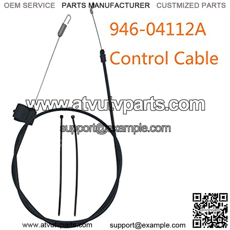 Lawn Mower 946-04112A Drive Control Cable Fits Huskee 94604112 12A-567A795 12A-469R766 12A-556Q713 New - Image 2