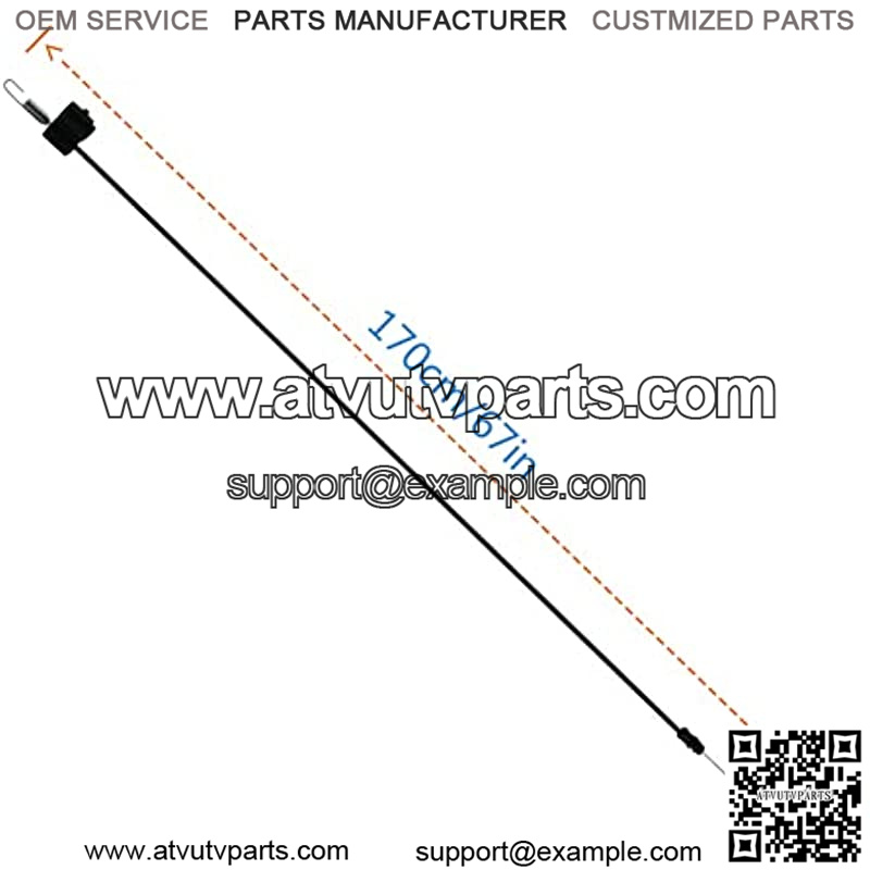 Lawn Mower 946-04112A Drive Control Cable Fits Huskee 94604112 12A-567A795 12A-469R766 12A-556Q713 New - Image 3