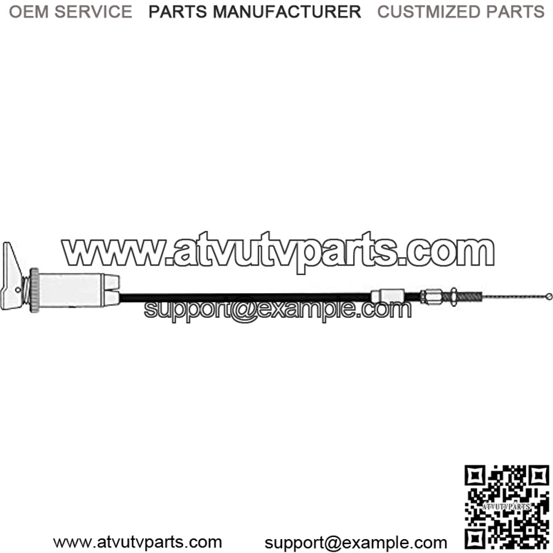 Arctic Cat Replacement Choke Cable Z 370, ES, ESR, LX 1999-2007 Snowmobile Part# 12-2100 OEM# 0687-085