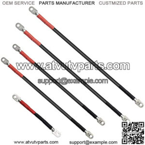 Battery Cables Set for Club Car Precedent 2008-up 8V Batteries