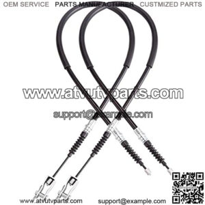 Golf Cart Brake Cable for Club Car DS 2000-up Gas & Electric, 42 Inch Driver and Passenger Side, OEM# 102022101