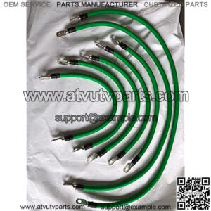 Club Car DS 2 Gauge Battery Cable Set with Main Positive and Negative Cables