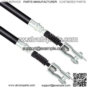 Golf Cart Brake Cable for Club Car DS, 42" Long fit DS 1981-1999 Gas&Electric,Used for Both Driver & Passenger Side,Replaces OEM Part#: 1011125, 1011403, 1016761-01