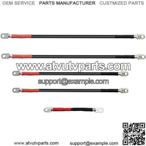 Battery Cables Set for Club Car Precedent 2008 up 8V Batteries