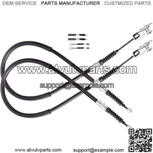 Club Car Brake Cable |DS Brake Cart for Club Car DS 2000-up Gas & Electric, Replace OEM# 102022101
