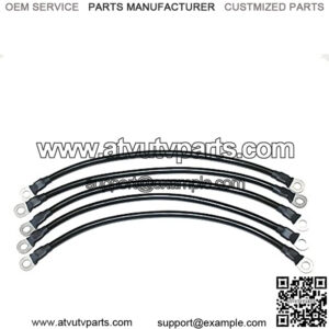 United Metro Golf Cart Club Car 1010958 Battery Cable Set, DS 36V 1981+ (6 Gauge)