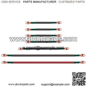 Golf Cart Battery Cable Set 4 Gauge for E-Z-Go 1994 & up, 7-Pack