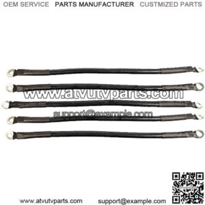 4 AWG Battery Cables for Club Car DS Golf Carts Will fit Club Car DS Cart Models with 8V Batteries