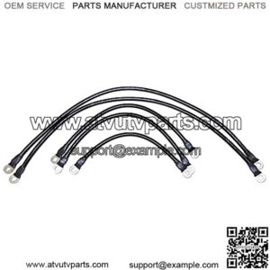 United Metro Golf Cart Club Car Precedent 48v, Battery Cable Set for 8v Batteries (6 Gauge)