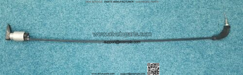 Snowmobile ATV SINGLE Choke Cable 26" w curved Carb fitting & Metal Head