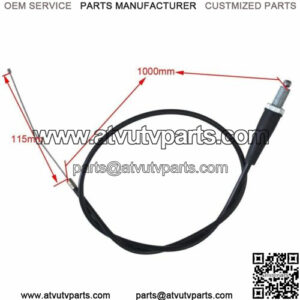 1000mm 115mm Twist Throttle Cable for Motorcycle PIT TRAIL QUAD DIRT BIKE ATV