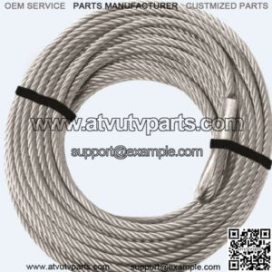 3/16" x 45.9' Winch Cable for Standard Size Winch 1500/2000/250/3500 ATV-CBL-3K