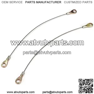 Kawasaki Mule 3010 Mule Cable-Tail Gate Cable Hook2PCS Tailgate Cable Hook 53045 1065 Replacement for Kawasaki Mule 3000 3010 3020