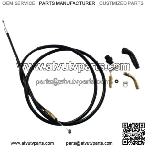HONDA TRX300 TRX 300FW 88-93 FOURTRAX 2 And 4X4 CHOKE CABLE & STARTER VALVE KIT (For: Honda)