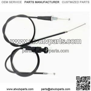 Choke & Throttle Cable for HONDA FOURTRAX TRX200SX TRX200D TYPE II 1986-1991 ATV (For: Honda FourTrax 200)