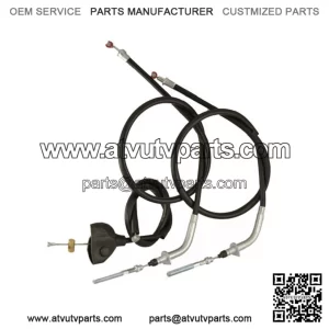 1990 Yamaha 200 Blaster YFS200 Upper and Lower Front Brake Cables (For: Yamaha)