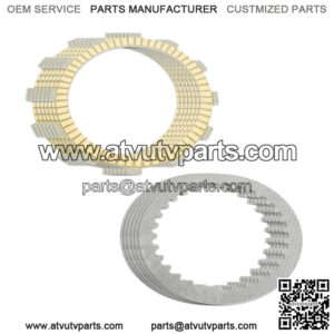 Clutch Friction And Steel Plates for Kawasaki Ninja 600 600Rx ZX600 1985-1987 (Fits: Kawasaki)