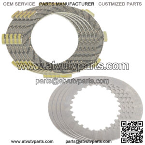 Clutch Friction and Steel Plates Kit for Kawasaki KX80 1979 1980 1981 1982-1987 (Fits: Kawasaki)