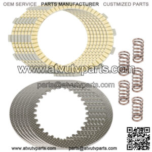 Clutch Friction And Steel Plates Kit for Kawasaki ZR-7 ZR-7S ZR750 2000-2005 (Fits: Kawasaki)