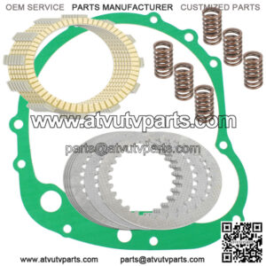 Clutch Friction Plates And Gasket Kit for Kawasaki Eliminator 600 ZL600 1986 87 (Fits: Kawasaki)