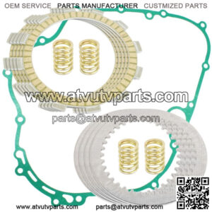 Clutch Friction Plates And Gasket Kit for Kawasaki Lakota 300 KEF300 1995-2003 (Fits: Kawasaki)