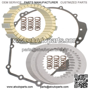 Clutch Friction Plates And Gasket Kit for Kawasaki Ninja ZX-10R ZX1000 2011-2020 (Fits: Kawasaki)