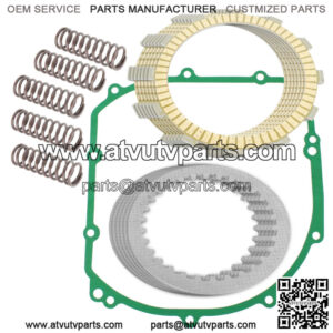 Clutch Friction Plates And Gasket Kit for Kawasaki Ninja ZX-6 ZX600D 1990-1993 (Fits: Kawasaki)
