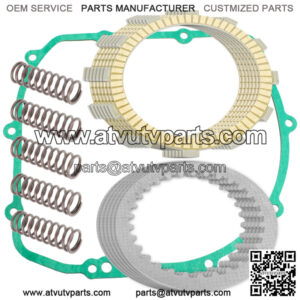 Clutch Friction Plates And Gasket Kit for Kawasaki Ninja ZX-6 ZX600E 1993-2002 (Fits: Kawasaki)