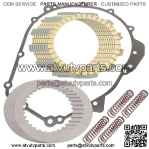 Clutch Friction Plates And Gasket Kit for Kawasaki Ninja ZX-6R ZX600F 1995-1999 (Fits: Kawasaki)