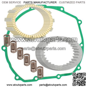 Clutch Friction Plates And Gasket Kit for Kawasaki Ninja ZX-7 ZX750H 1989 1990 (Fits: Kawasaki)