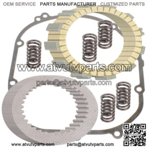 Clutch Friction Plates And Gasket Kit for Kawasaki Ninja ZX-9R ZX900C 1998-2003 (Fits: Kawasaki)