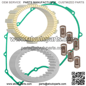 Clutch Friction Plates And Gasket Kit for Kawasaki ZR1100C ZRX1100 1999 2000 (Fits: Kawasaki)