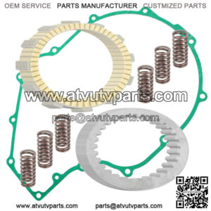Clutch Friction Plates And Gasket Kit for Kawasaki ZX1200C ZZR1200 2002-2005 (Fits: Kawasaki)