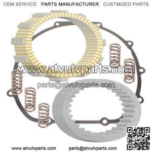 Clutch Friction Plates And Kit for Kawasaki KZ1000P Police 1000 1996-2005 (Fits: Kawasaki)