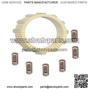Clutch Friction Plates And Springs for Kawasaki Voyager XIIZG1200 1986-2003 (Fits: Kawasaki)