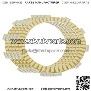 Clutch Friction Plates for Kawasaki Bayou 220 KLF220A 1988-2002 (Fits: Kawasaki)