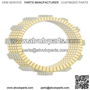 Clutch Friction Plates for Kawasaki Ninja 250R EX250E EX250F 1986-2007 (Fits: Kawasaki)