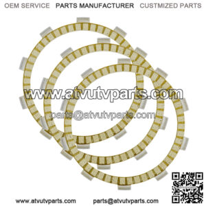Clutch Friction Plates for Kawasaki Ninja 400 EX400 ABS 2018 - 2021 / 13088-0593 (Fits: Kawasaki)