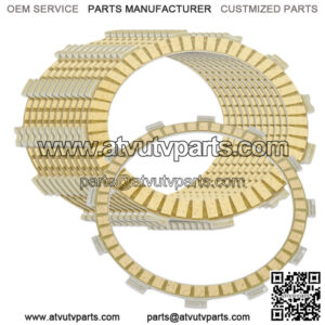 Clutch Friction Plates for Kawasaki Ninja ZX-12R ZX1200A 2000 2001 (Fits: Kawasaki)