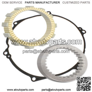 Clutch Friction Steel Plates And Gasket Kit for Kawasaki KX250 1994-2004 (Fits: Kawasaki)
