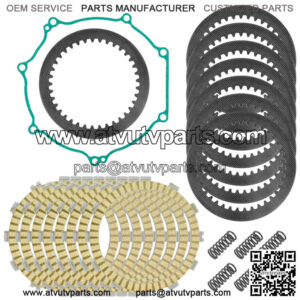Clutch Friction Steel Plates Spring and Gasket Kit for Kawasaki KX450F 2006-2008 (Fits: Kawasaki)