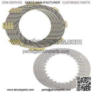 Clutch Friction And Steel Plates Kit for Kawasaki Kd80 Mini 80 1976 1980-1990 (Fits: Kawasaki)